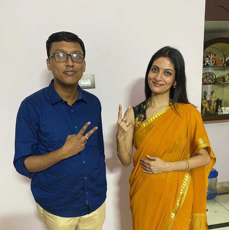 Soumili with Shree Somok